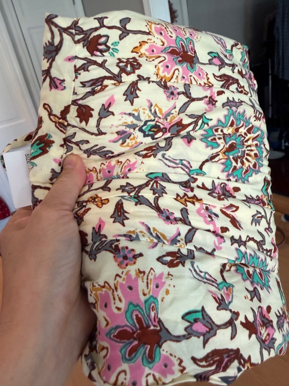 Raga Boho Floral Maxi Dress Cottagecoe Vintage-Inspo Tiered Sundress Cream XS - Picture 11 of 11